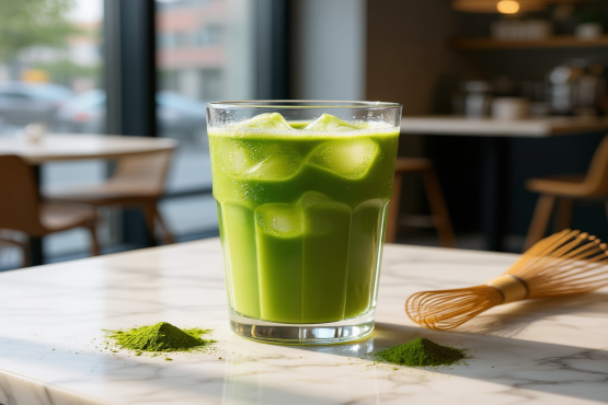 Iced Matcha ( ماتشا مثلج )